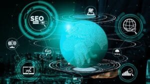 Traditional SEO to GEO infographic showing how AI search engines impact website rankings in 2026