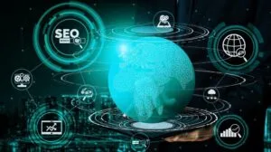Traditional SEO to GEO infographic showing how AI search engines impact website rankings in 2026