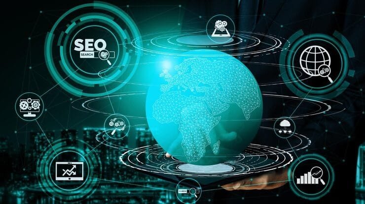Traditional SEO to GEO infographic showing how AI search engines impact website rankings in 2026